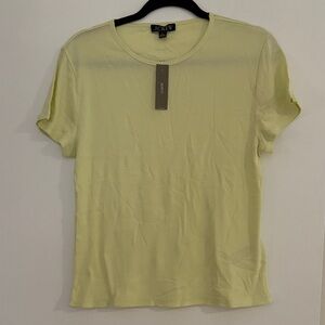 J. Crew Soft Yellow Tee
